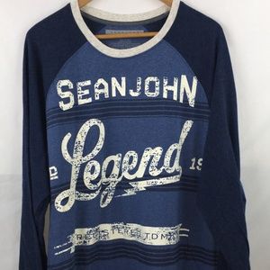 Sean John LEGEND 1968 long sleve Tshirt 3XLT